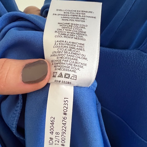 Express Dress | XS Petite | Light Blue - Picture 4 of 5